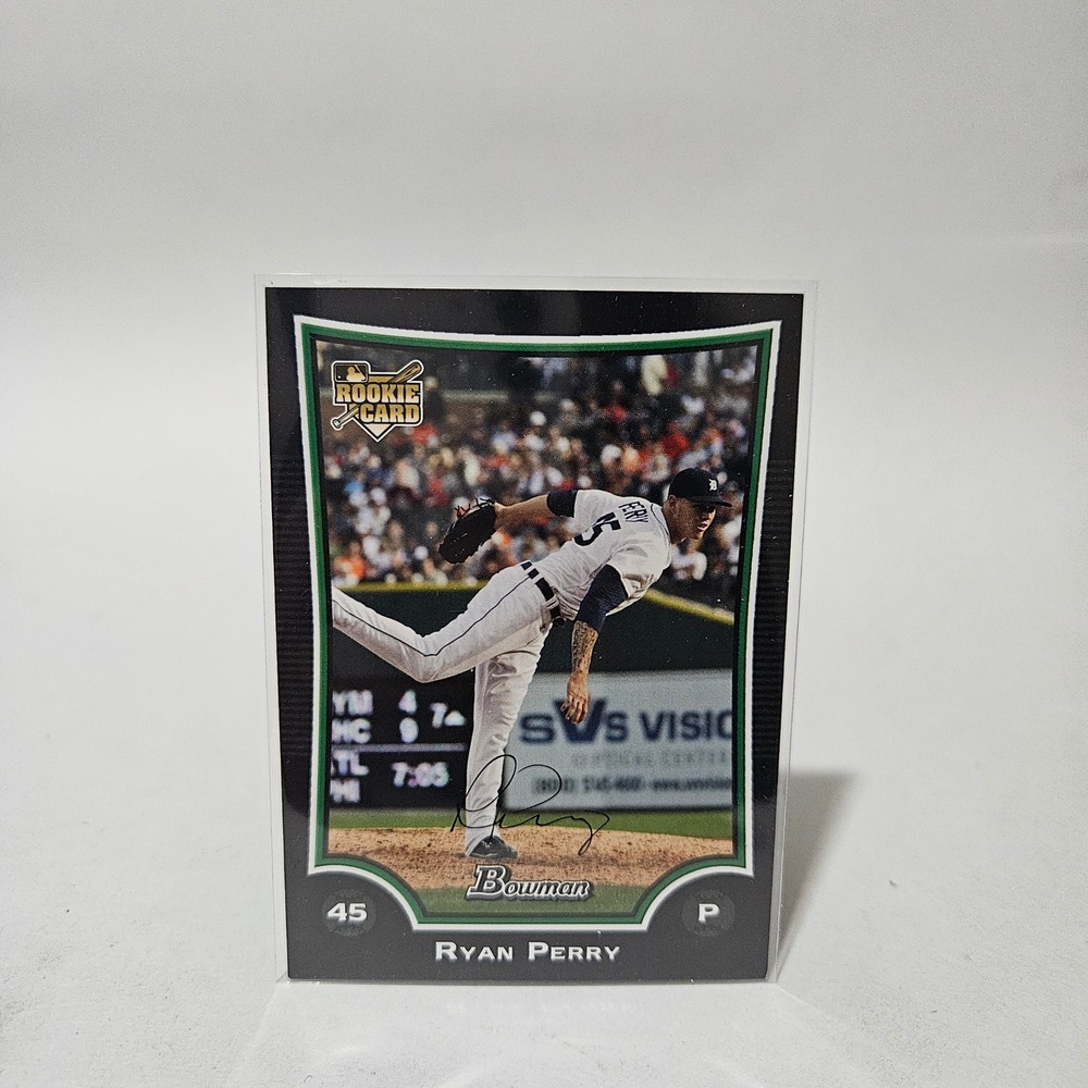 2009 Bowman Draft Picks Ryan Perry Rookie Card BDP19 Detroit Tigers MLB Pitcher
